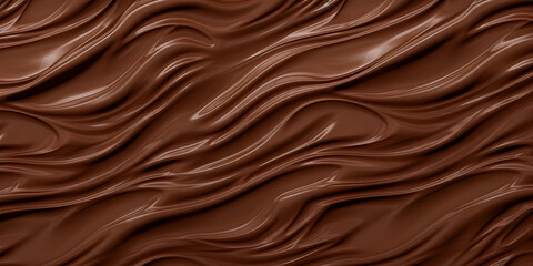 Abstract dark realistic chocolate shape texture chocolate day background.