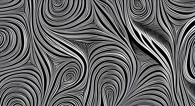 seamless zebra pattern - generative ai