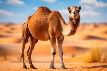 Majestic Desert Camel Portrait