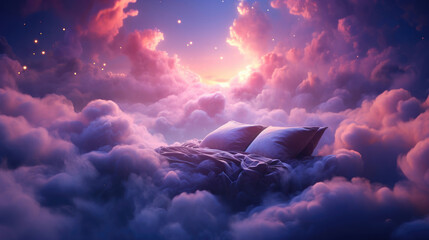 Purple Cloud Haven for Rest - Powered by Adobe