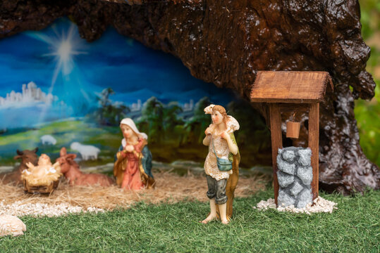 Portal de Belén, transportándonos con sus detalles a la escena sagrada del nacimiento de Jesús.