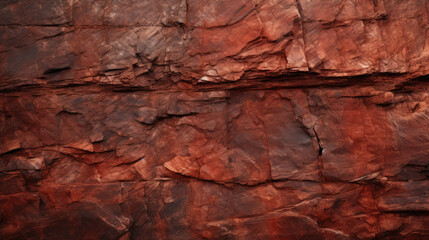 Fototapeta premium Rich Dark Red Cliff Detail