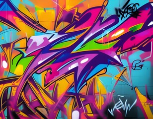 background grafitti - generative ai