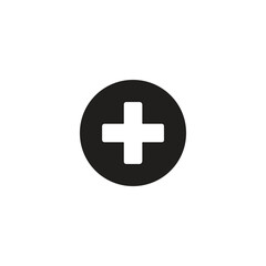 Obraz premium plus icon on white background 