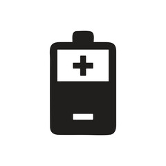 battery icon vector 