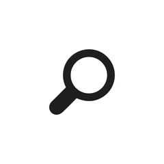 magnifying glass isolated on white