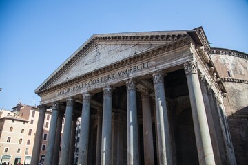 The Pantheon in Rome, Italy