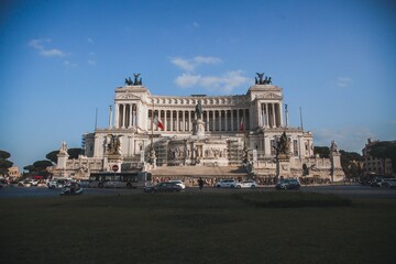 Fototapeta premium Victor Emanuele II Monument in Rome, Italy