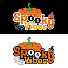  Spooky vibes. Halloween T-shirt.  
