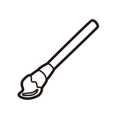 筆 絵の具 ぬりえ 線画