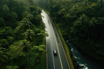 traffic on the road 