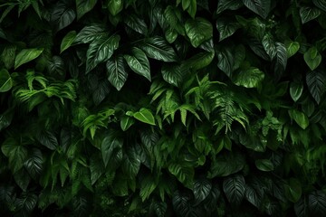 A green leaves background, a good texture for any project. Generative AI