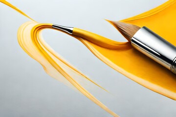 brush and paint