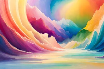 abstract watercolor background