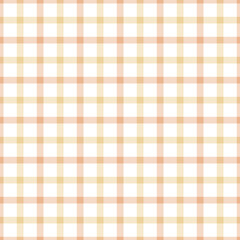 Gingham seamless pattern. Pink background texture. Checked tweed plaid repeating wallpaper. Fabric design.