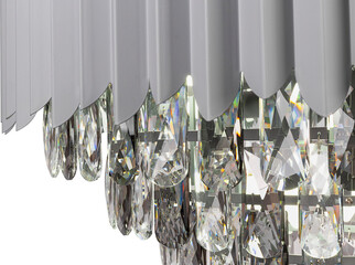 Pendant Light Isolated on white background. Modern interior lighting. Home interior decoration