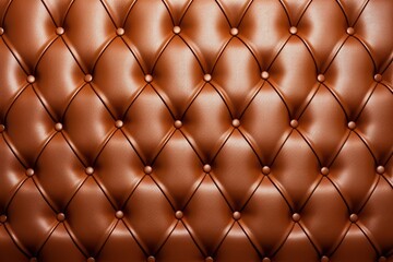 Brown leather upholstery.