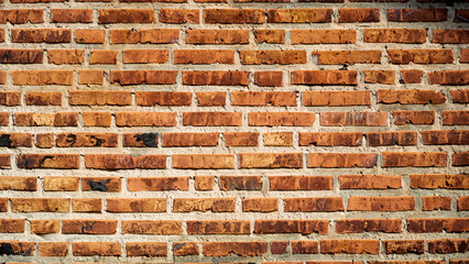 Brick wall - masonry theme background. AI generated image