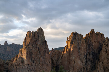 Smith Rock State Park, Central Oregon, America, USA.