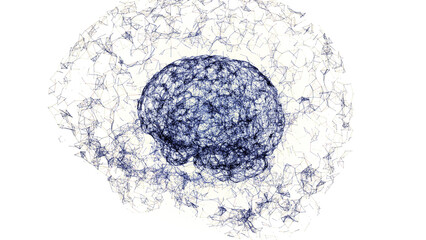 Artificial Intelligence Cyber Brain Plexus