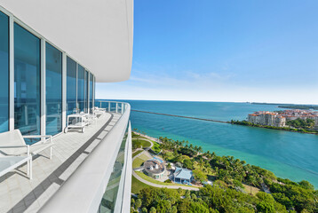Exterior view taken somewhere in Miami
