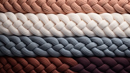 Abstract background. Knitted pattern, handmade texture, soft cozy knitted product in pastel colors. background or wallpaper