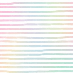 Rainbow Hand Drawn Stripe Background Pattern Overlay