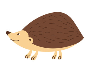 smiling hedgehog design