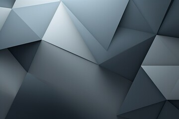 Background of abstract grey background with triangular shapes