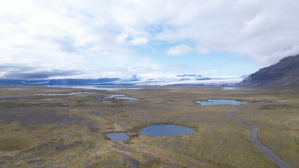 Jokulsarlon is a large glacial lake in southern part of Vatnajökull National Park, Iceland, and is situated at the head of the Breiðamerkurjökull glacier.