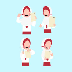 Set Of Indonesian Elementary Student Got Good Score