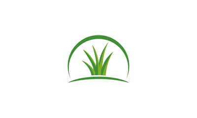 green grass icon