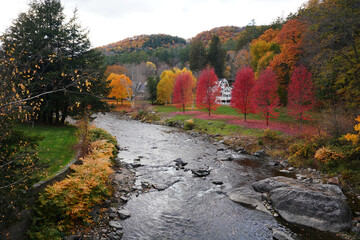 autumn in vermont