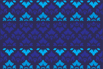 Indonesian  batik motifs with Balinese flower patterns, exclusive and classic, are suitable for various purposes. EPS VECTOR 10