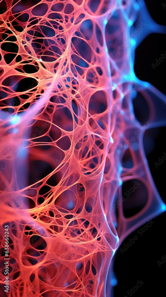 Poster microfilaments are arranged in a network throughout the cytoplasm. they are often stained with a flu