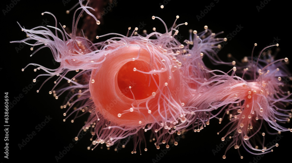 Poster spirillum volutans is a corkscrewshaped bacterium that typically lives in watery environments. at a 