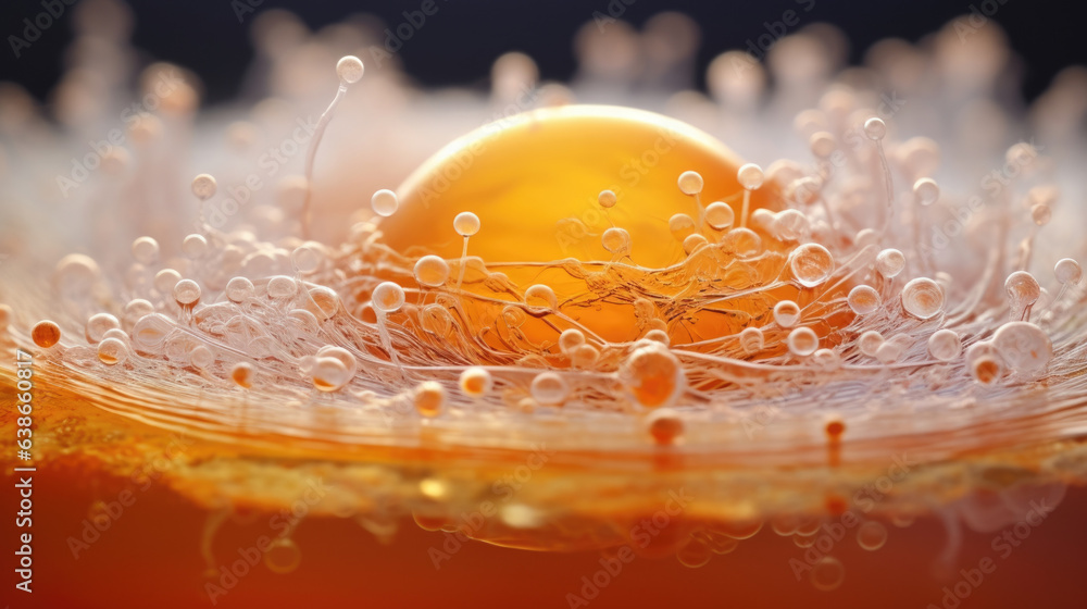 Aufkleber this macro image reveals a goldenbordered wan crescentshaped microbe pseudomonas aeruginosa with a d
