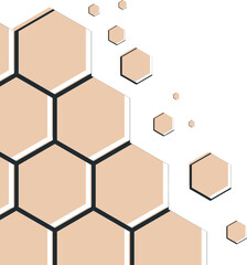 hexagon corner shape