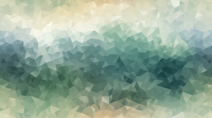 Calming Low-Poly Pattern with Geometric Shapes