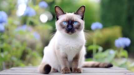 Siamese: Cat in the Bedroom