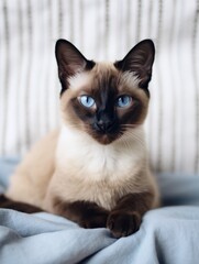 Siamese: Cat in the Bedroom