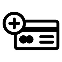 Obraz premium add bank card