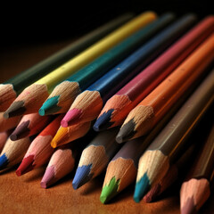Colored pencils (AI Generated) 