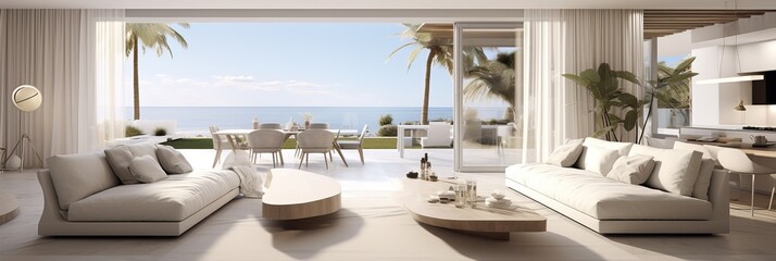 Ultra Luxurious Modern Interior Design of a Topical Villa near the Beach