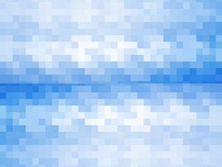 background geometric pattern with blue color.