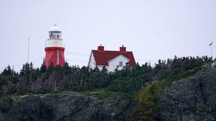 Fototapeta na wymiar Long Point (Twillingate) Lighthouse