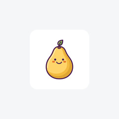 Juicy Guava Bold color Icon