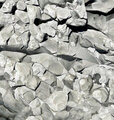 Gray stone wall 