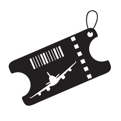 Ticket in form of label