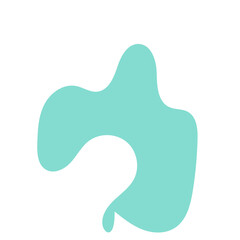 Colourful Abstract Shapes Blob